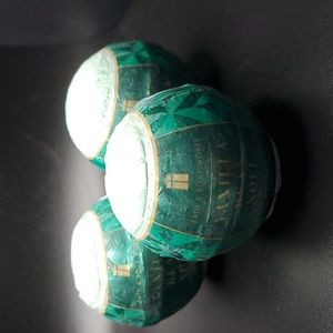 3pc Bath & Body Works Vanilla Bean Noel Bath Fizzy - NEW!!